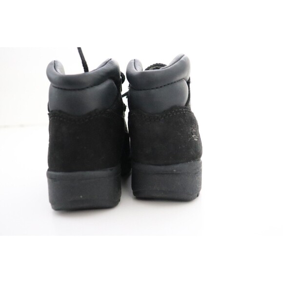 Timberland Toddler Mid Field Boot Black Nubuck TB0A1ADB Sz 4‎ - Picture 5 of 6